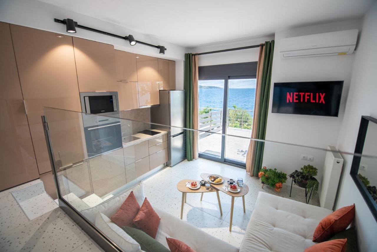 Anemos Seaside Apartment Neos Marmaras Ngoại thất bức ảnh
